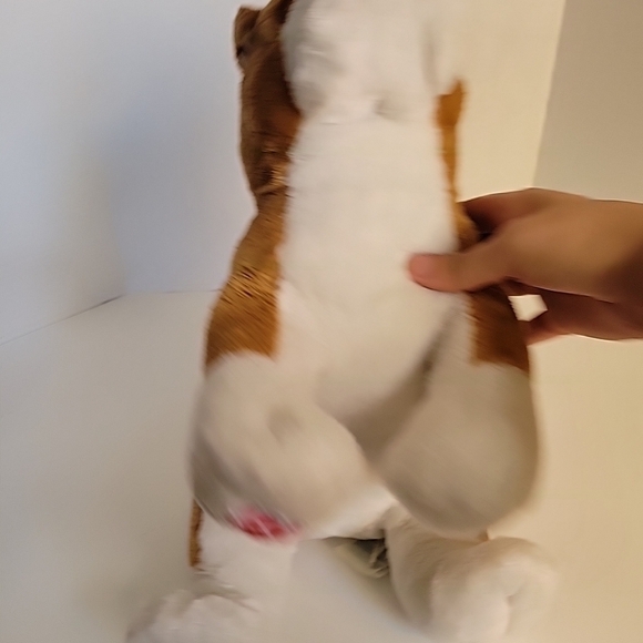 Build A Bear Brown & White BULLDOG Boxer 15" Soft Plush Puppy Dog-EUC! Retired - Picture 4 of 7